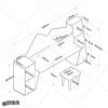میز تحریر MDF کودک مدل MT114
