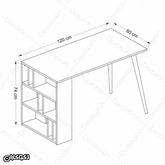 میز تحریر MDF مدل MT117