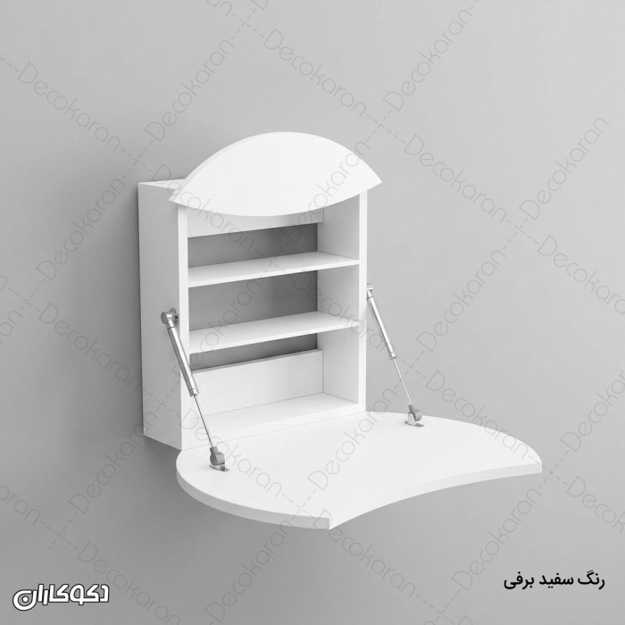 میز تحریر تاشو دیواری MDF مدل MT118