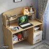 میز تحریر MDF کتابخانه‌ای مدل MT127 دکوکاران