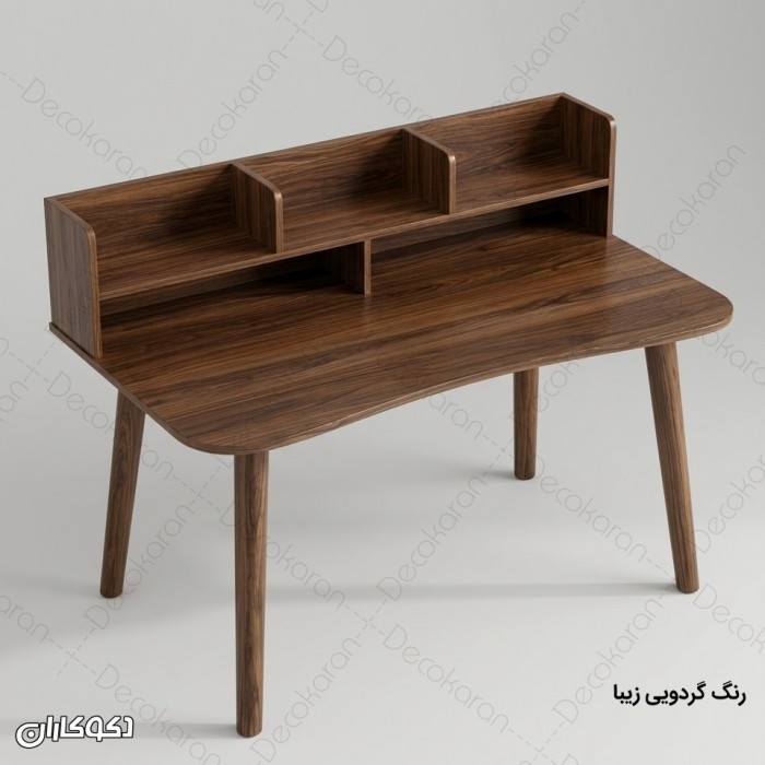 میز تحریر MDF شلف‌دار مدل MT122 دکوکاران