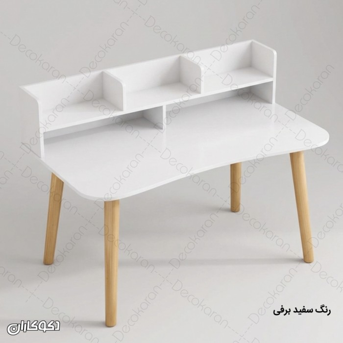 میز تحریر MDF شلف‌دار مدل MT122 دکوکاران