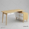 میز تحریر MDF متحرک مدل MT123 دکوکاران