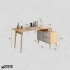 میز تحریر MDF متحرک مدل MT123 دکوکاران