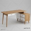 میز تحریر MDF متحرک مدل MT123 دکوکاران