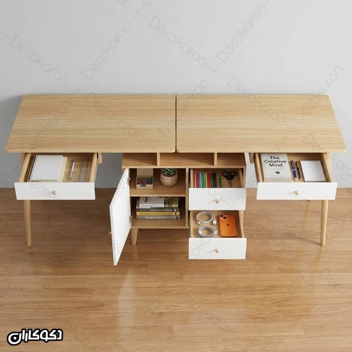 میز تحریر MDF متحرک مدل MT123 دکوکاران