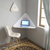 میز تحریر MDF کنج دیواری مدل MT124 دکوکاران