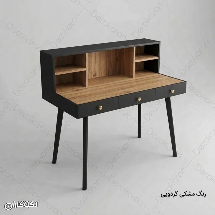 میز تحریر MDF شلف‌دار و کشودار مدل MT126 دکوکاران