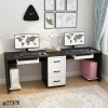 میز تحریر دو نفره MDF مدل MT136 سه کشو