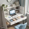 میز تحریر MDF مدل MT131 دکوکاران کتابخانه‌دار و کشودار
