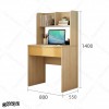 میز تحریر MDF کتابخانه‌دار و کشودار مدل MT132