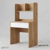 میز تحریر MDF کتابخانه‌دار و کشودار مدل MT132