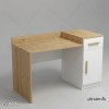 میز تحریر MDF مدل MT137 کمددار و کشودار