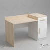 میز تحریر MDF مدل MT137 کمددار و کشودار