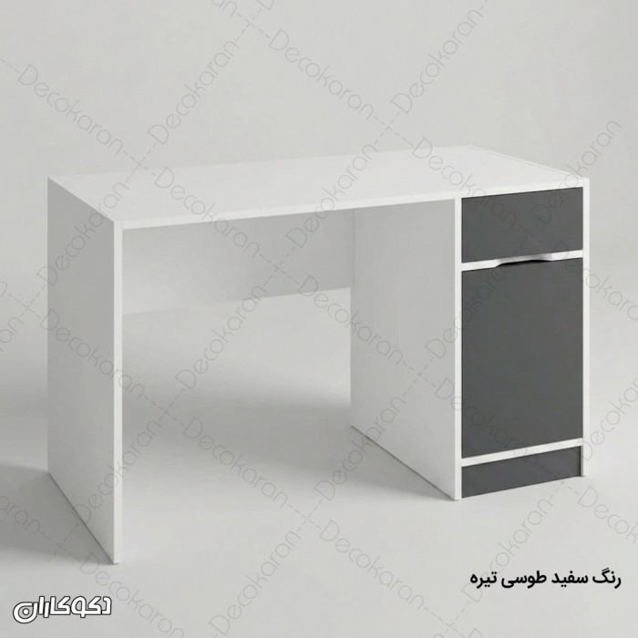 میز تحریر مدل MT139 کمددار و کشودار