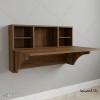 میز تحریر تاشو دیواری مدل MT135