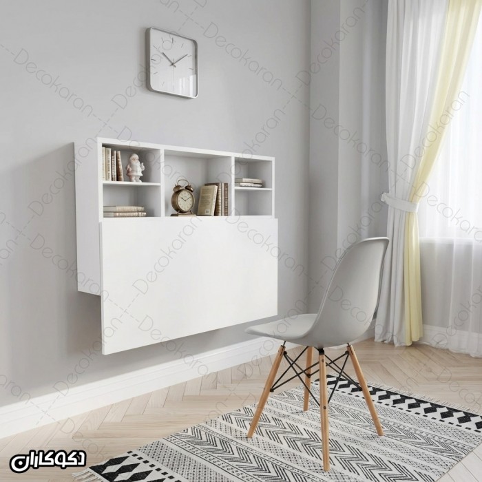 میز تحریر تاشو دیواری مدل MT135