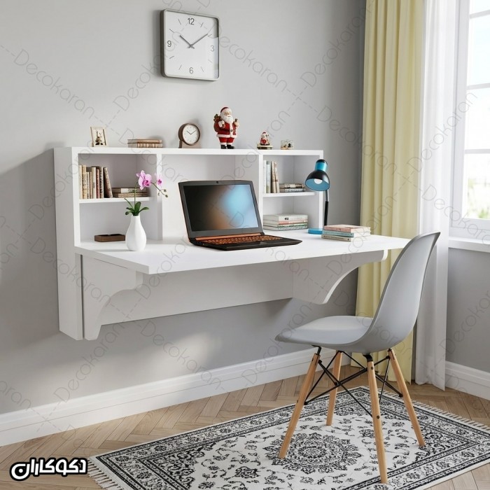 میز تحریر تاشو دیواری مدل MT135