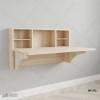 میز تحریر تاشو دیواری مدل MT135