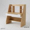 میز تحریر مدل MT144 دکوکاران با قفسه و کشو