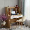 میز تحریر مدل MT144 دکوکاران با قفسه و کشو
