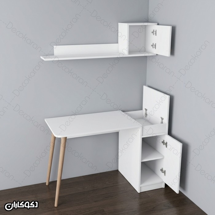 ست میز تحریر و شلف مدل MT145 دکوکاران