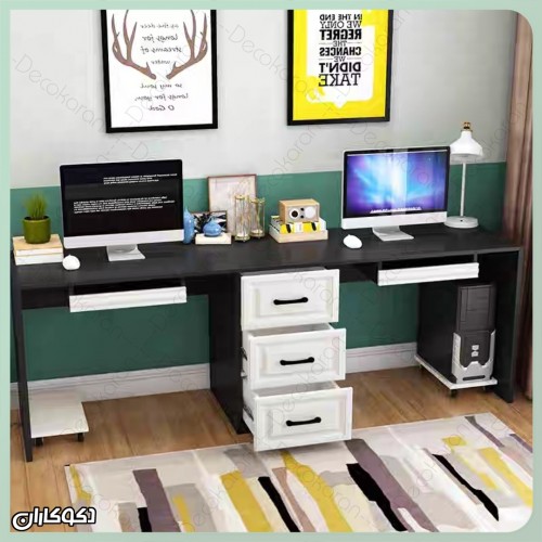 میز تحریر دوقلو دکوکاران مدل MT۱۳۶ میز تحریر دوقلو دکوکاران مدل MT۱۳۶