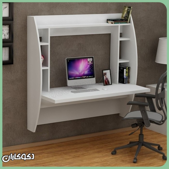 میز تحریر دیواری MT140 دکوکاران؛ ترکیب کم‌جا بودن و کارایی مدرن
