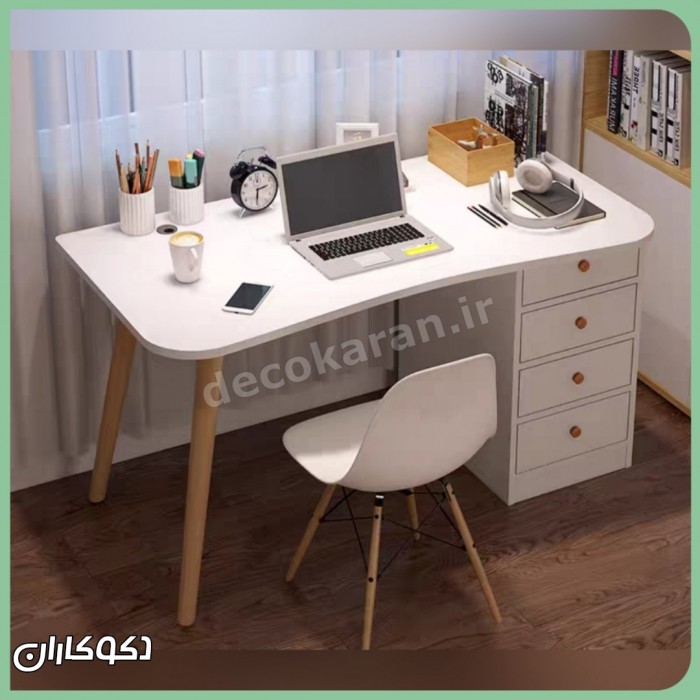 میز تحریر ام دی اف دکوکاران؛ ترکیب زیبایی و کارایی برای روزهای پربازده