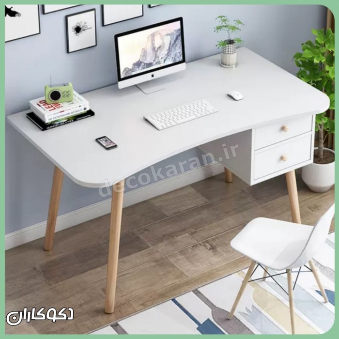میز تحریر ام دی اف دکوکاران؛ ترکیب زیبایی و کارایی برای روزهای پربازده
