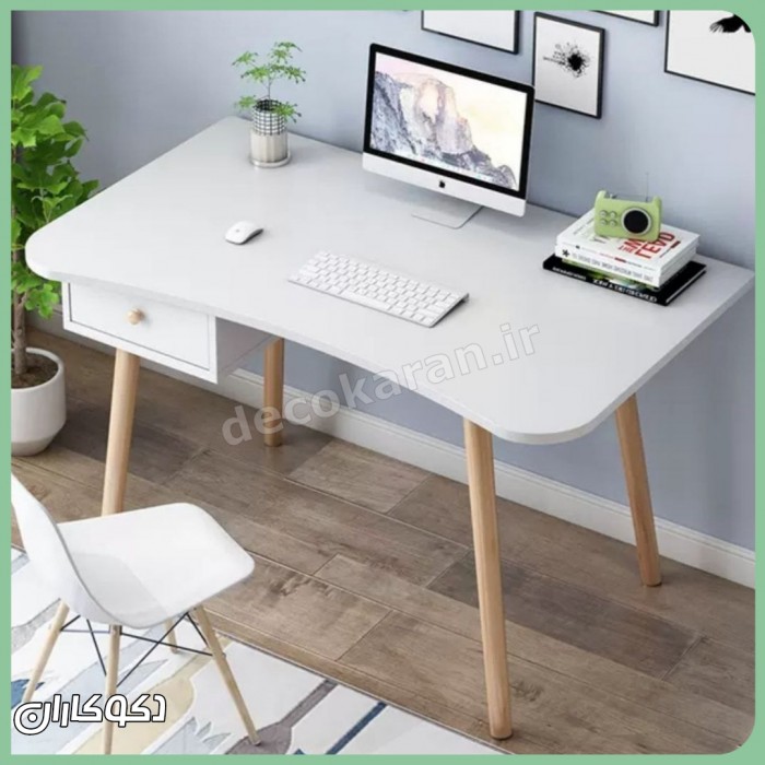 میز تحریر ام دی اف دکوکاران؛ ترکیب زیبایی و کارایی برای روزهای پربازده