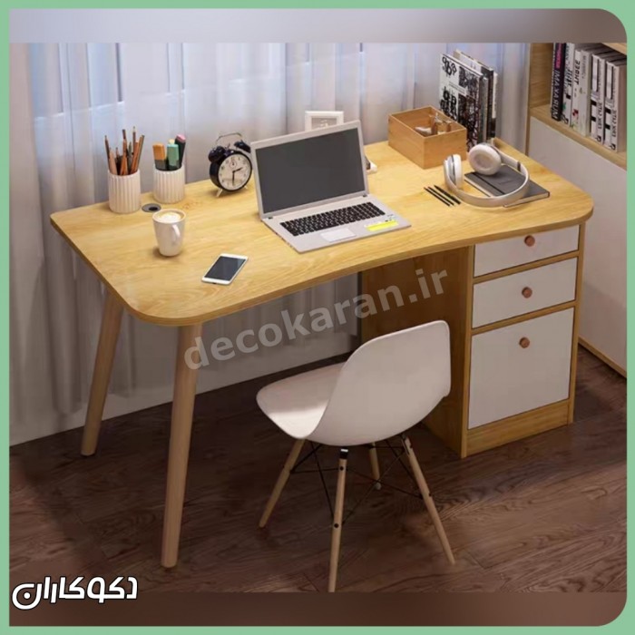میز تحریر ام دی اف دکوکاران؛ ترکیب زیبایی و کارایی برای روزهای پربازده