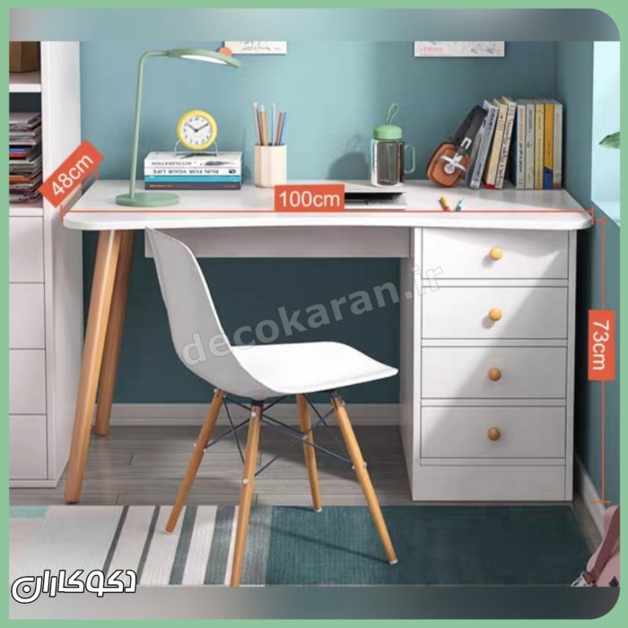 میز تحریر ام دی اف دکوکاران؛ ترکیب زیبایی و کارایی برای روزهای پربازده