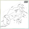 میز تحریر مدل MT114؛ ترکیب هنر، ارگونومی و چندکارگی با کیفیت دکوکاران