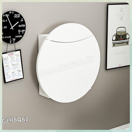 میز تحریر تاشو دیواری دکوکاران مدل MT118 میز تحریر تاشو دیواری دکوکاران مدل MT118