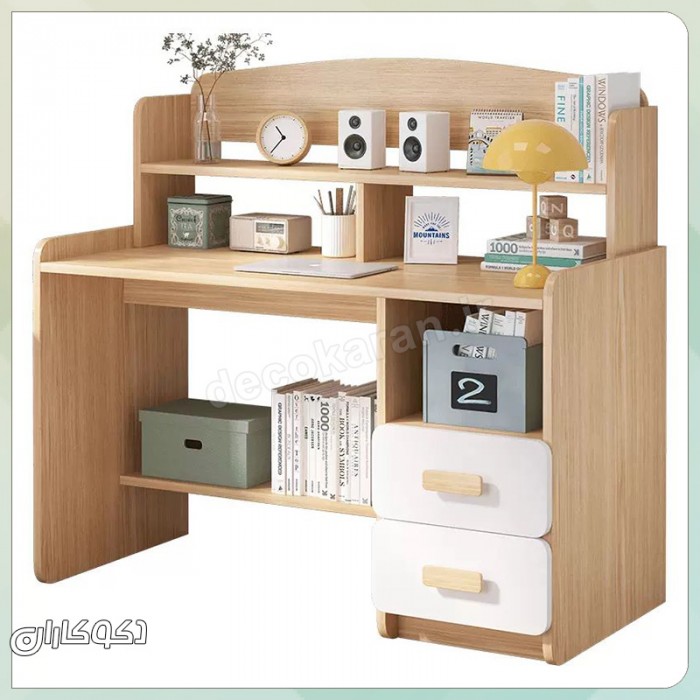 میز تحریر کتابخانه دار MT127؛ همراهی برای نظم و خلاقیت شما
