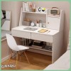 میز تحریر کنج mt129؛ انتخاب حرفه‌ای با طراحی کتابخانه دار و کشو | دکوکاران