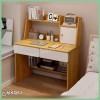 میز تحریر کنج mt129؛ انتخاب حرفه‌ای با طراحی کتابخانه دار و کشو | دکوکاران