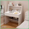 میز تحریر کنج mt129؛ انتخاب حرفه‌ای با طراحی کتابخانه دار و کشو | دکوکاران