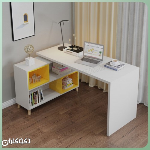 میز تحریر کنج دکوکاران مدل MT125 میز تحریر کنج دکوکاران مدل MT125