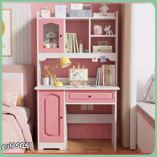 میز تحریر کتابخانه دار دکوکاران مدل MTK127