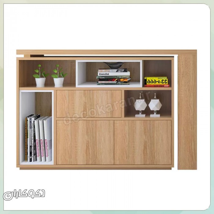 میز تحریر متحرک کتابخانه‌دار دکوکاران مدل MTK120