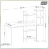 میز تحریر کتابخانه دار دکوکاران مدل MTK132