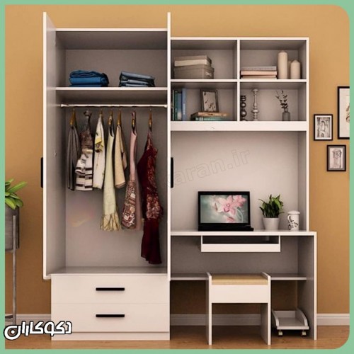 ست میزتحریر و کمد لباس دکوکاران مدل MTL106