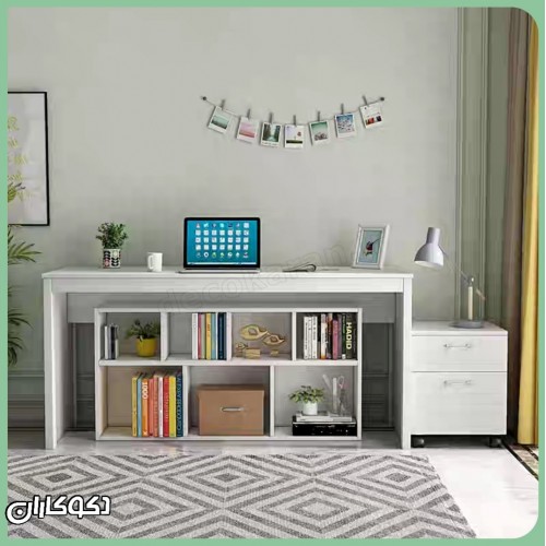 ست میزتحریر و کتابخانه و فایل دکوکاران مدل MTL108