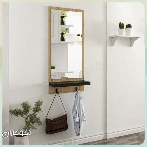 شلف و آینه دیواری دکوکاران مدل S110