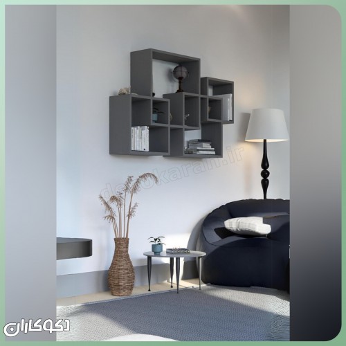 شلف دیواری دکوکاران مدل S128 شلف دیواری دکوکاران مدل S128