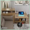 میز کنار مبلی با میز تحریر تاشو دکوکاران