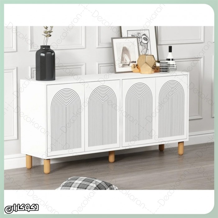 میز کنسول ممبران مدل KN126؛ طرح آرک ۴ درب(مقاوم و جادار)