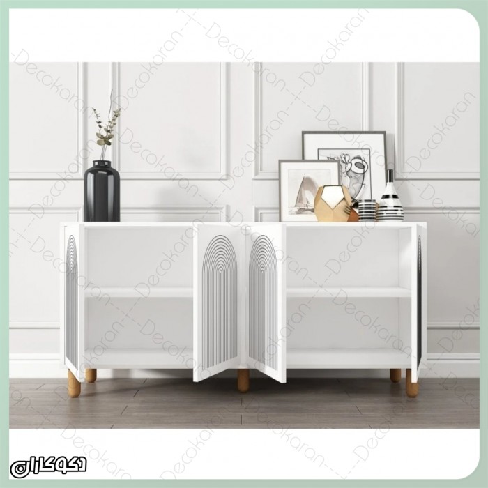 میز کنسول ممبران مدل KN126؛ طرح آرک ۴ درب(مقاوم و جادار)